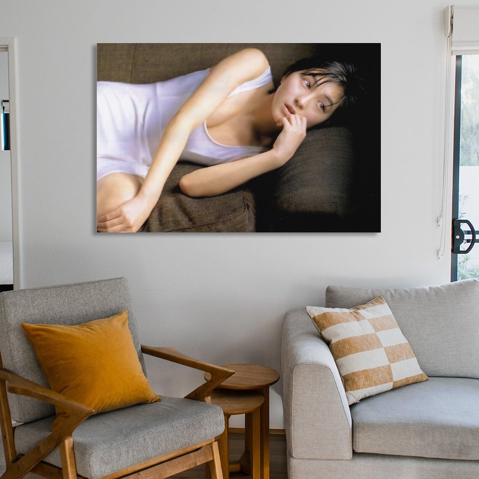 Amazon.co.jp: 広末涼子水着セクシー写真絵画ポスター 壁飾り